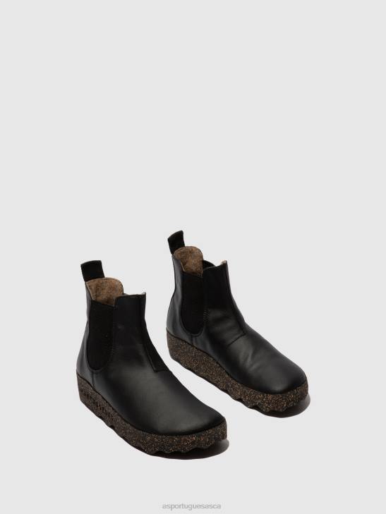 Asportuguesas Boots Men VEGAN BLACK CHELSEA ANKLE BOOTS CAIA 226H215