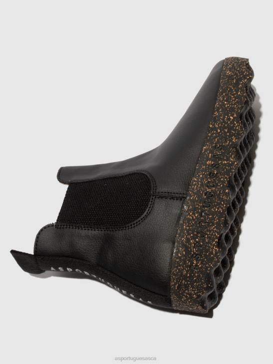 Asportuguesas Boots Men VEGAN BLACK CHELSEA ANKLE BOOTS CAIA 226H215