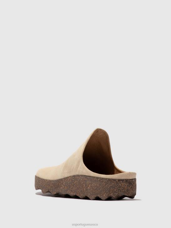 Asportuguesas Mules Men BEIGE(SUEDE) SLIP-ON MULES CLAY 226H214