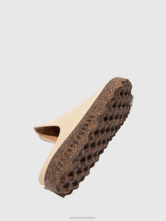 Asportuguesas Mules Men BEIGE(SUEDE) SLIP-ON MULES CLAY 226H214