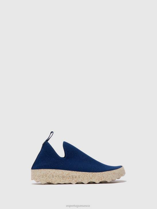 Asportuguesas Trainers Men NAVY S.CAFE STRETCH ELASTICATED TRAINERS CARE 226H189