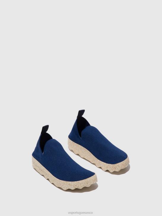 Asportuguesas Trainers Men NAVY S.CAFE STRETCH ELASTICATED TRAINERS CARE 226H189
