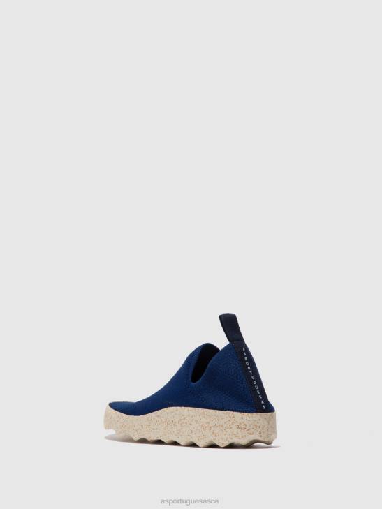 Asportuguesas Trainers Men NAVY S.CAFE STRETCH ELASTICATED TRAINERS CARE 226H189