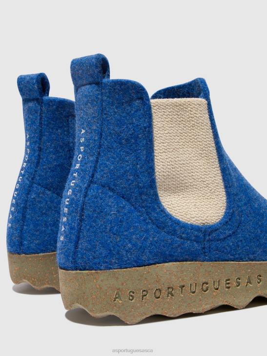 Asportuguesas Boots Women INDIGO BLUE CHELSEA ANKLE BOOTS CAIA 226H158