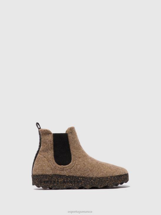 Asportuguesas Boots Women TAUPE CHELSEA ANKLE BOOTS CAIA 226H156