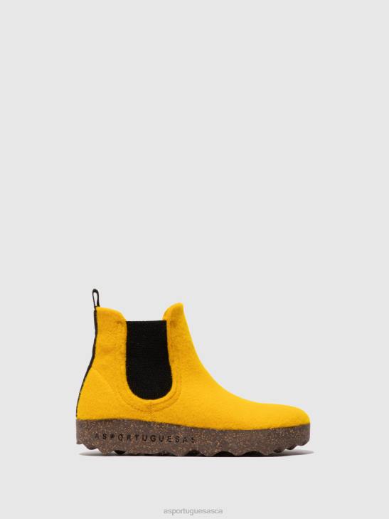 Asportuguesas Boots Women YELLOW CHELSEA ANKLE BOOTS CAIA 226H153