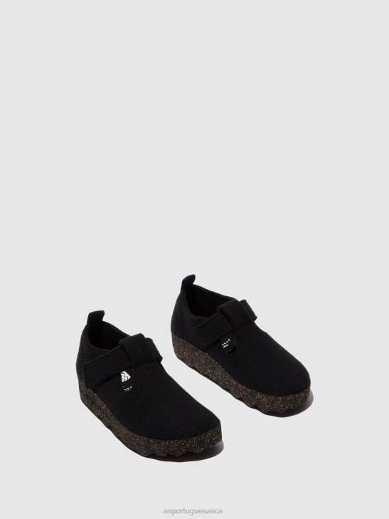 Asportuguesas Mary Jane Women BLACK MARY JANE SHOES CATE 226H67
