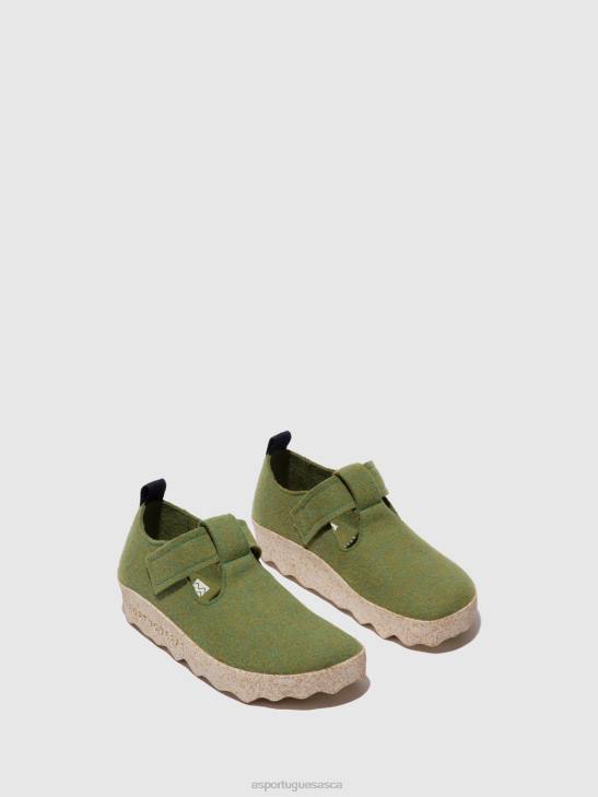 Asportuguesas Mary Jane Women GREEN MARY JANE SHOES CATE 226H113