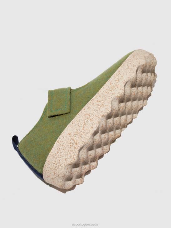 Asportuguesas Mary Jane Women GREEN MARY JANE SHOES CATE 226H113