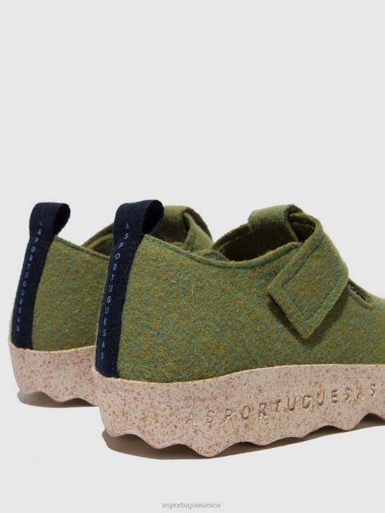 Asportuguesas Mary Jane Women GREEN MARY JANE SHOES CATE 226H113