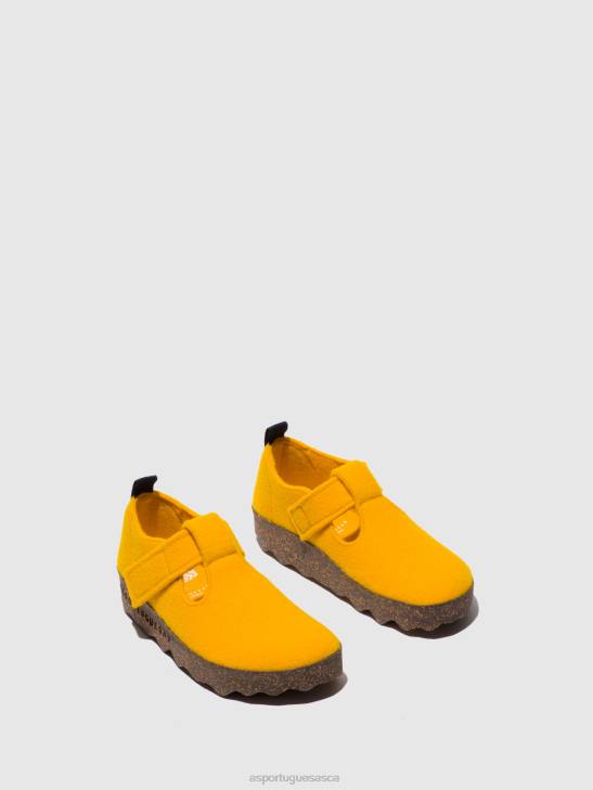 Asportuguesas Mary Jane Women YELLOW MARY JANE SHOES CATE 226H75
