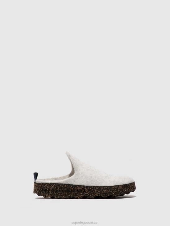 Asportuguesas Mules Women OFFWHITE ROUND TOE MULES COME 226H144