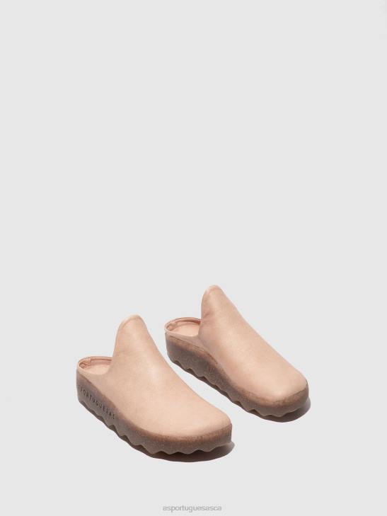 Asportuguesas Mules Women SWEET PINK SLIP-ON MULES CLAY 226H136
