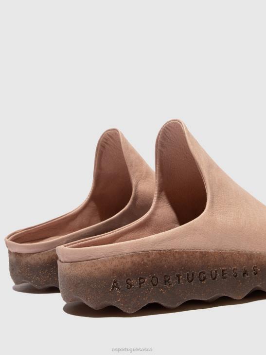 Asportuguesas Mules Women SWEET PINK SLIP-ON MULES CLAY 226H136
