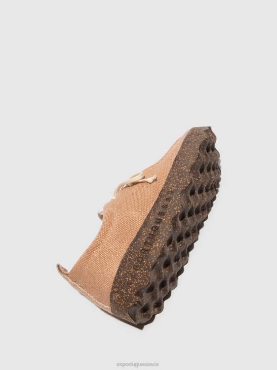 Asportuguesas Shoes Women CINNAMON HEMP SLIP-ON SHOES CHAT 226H83