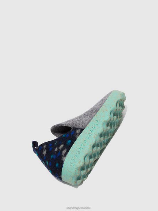Asportuguesas Shoes Women CONCRETE FELT DEHOR ROUND TOE SHOES CITY 226H97