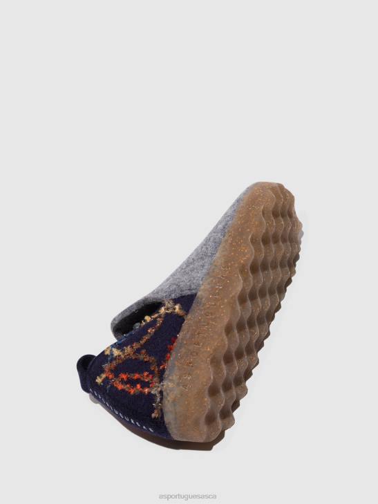 Asportuguesas Shoes Women CONCRETE FELT PRESENTE ROUND TOE SHOES CITY 226H51