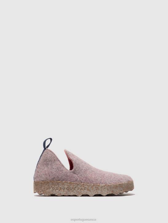 Asportuguesas Shoes Women DUSTY ROSE ROUND TOE SHOES CITY 226H76