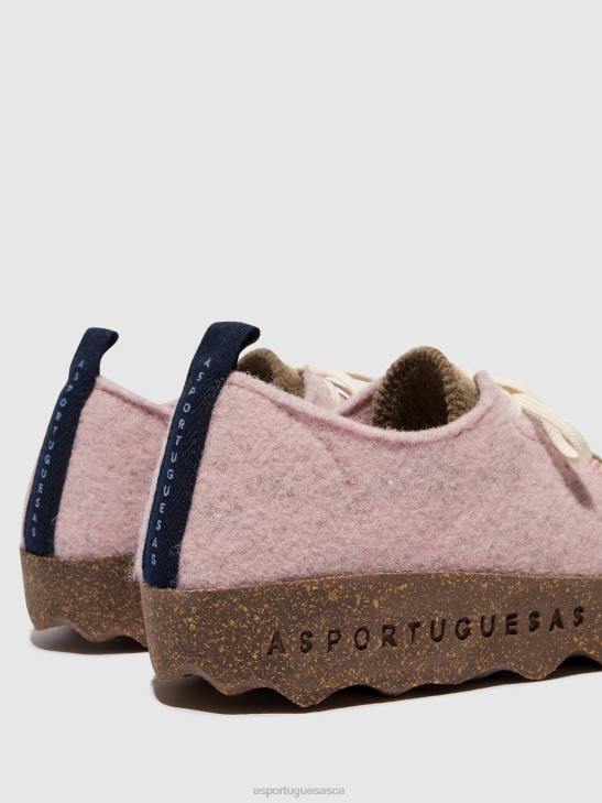 Asportuguesas Shoes Women PINK/TAUPE LACE-UP SHOES CHAT 226H108