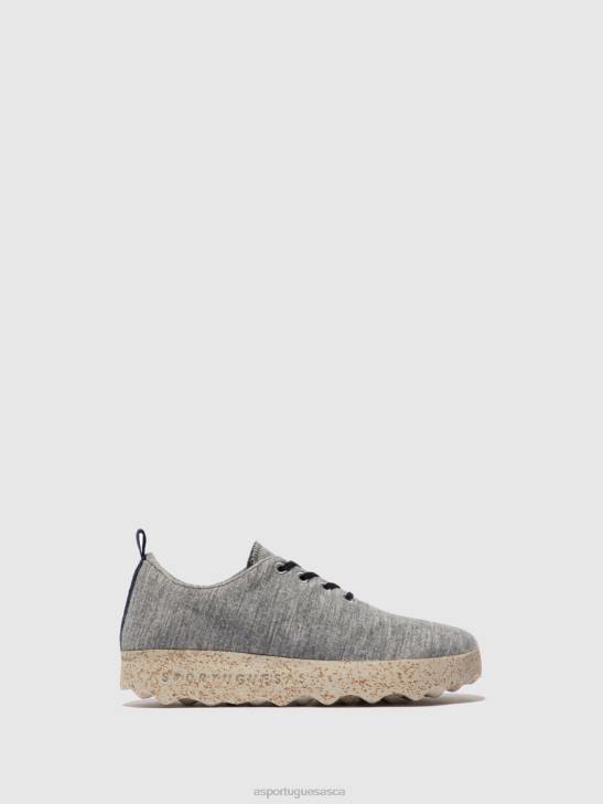Asportuguesas Trainers Women GREY MERINO LACE-UP TRAINERS CAMP WOOL 226H16