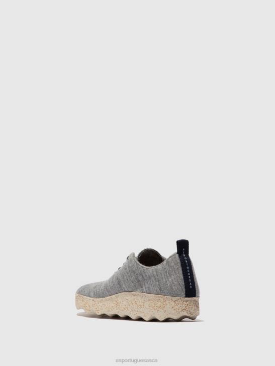 Asportuguesas Trainers Women GREY MERINO LACE-UP TRAINERS CAMP WOOL 226H16