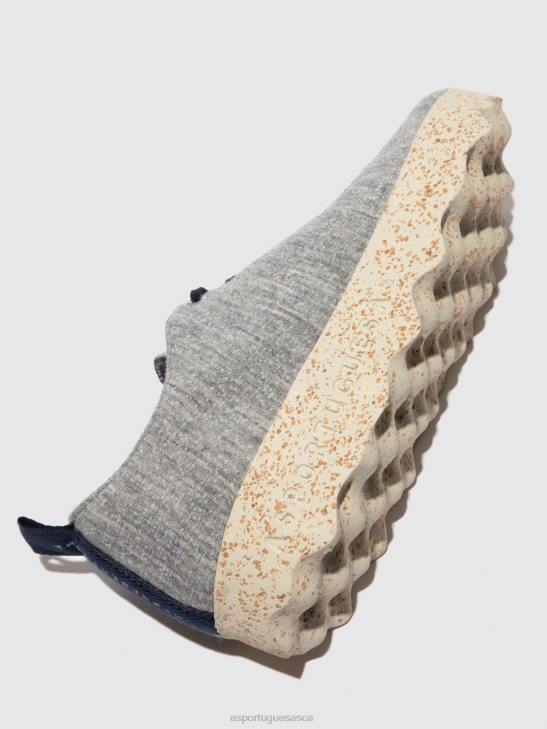 Asportuguesas Trainers Women GREY MERINO LACE-UP TRAINERS CAMP WOOL 226H16