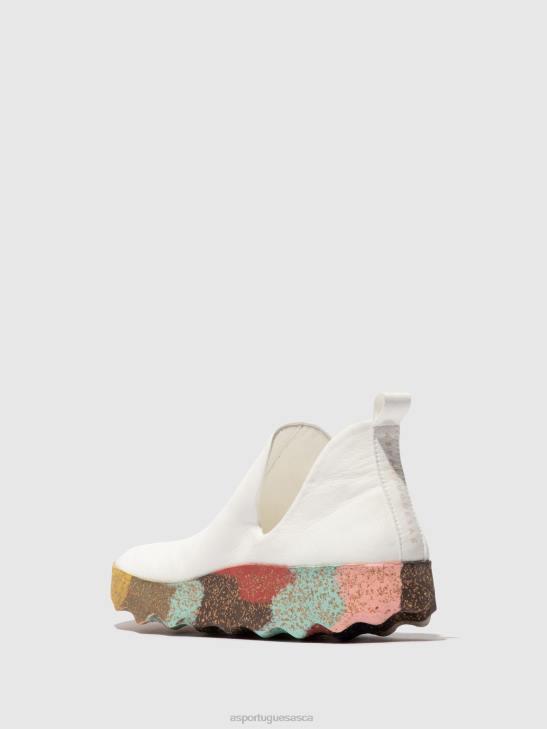 Asportuguesas Trainers Women WHITE & MULTICOLOR SOLE SLIP-ON TRAINERS CITY 226H94