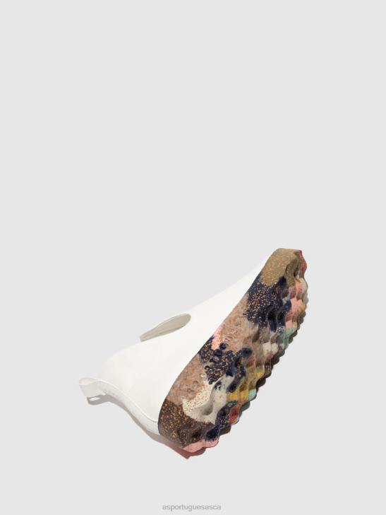 Asportuguesas Trainers Women WHITE & MULTICOLOR SOLE SLIP-ON TRAINERS CITY 226H94