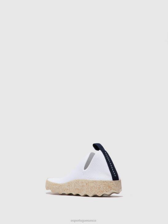 Asportuguesas Trainers Women WHITE S.CAFE STRETCH ELASTICATED TRAINERS CARE 226H8